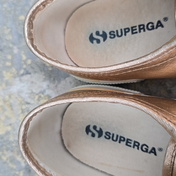 Superga 2750 Lamew Rose Gold Sneakers - Picture 10 of 14